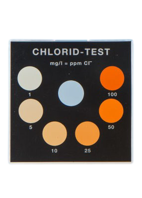 Chlorid – Farbvergleichsgerät Testoval